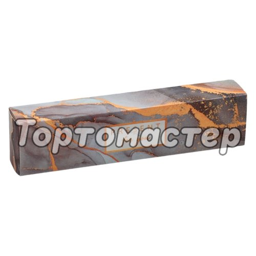 Коробка на 5 конфет Мрамор 5х21х3,3 см 7904548