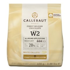 Шоколад CALLEBAUT Белый 28% 400 г W2-E0-D94