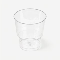 Креманка пластиковая Круг D75 H80 мм 25 шт 3490785, Crystal C 200, 1002 