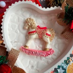 Молд силиконовый "Лошадка-качалка" 										