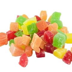 Цукаты из папайи 6х6 мм 200 г 