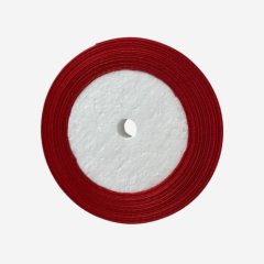 Лента для декора и упаковки Атласная Красная 1,5 см л01